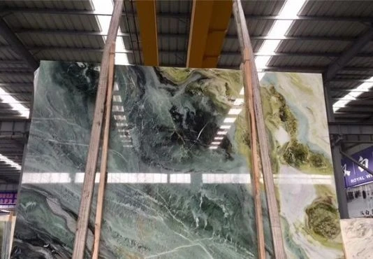green granite vs green marble