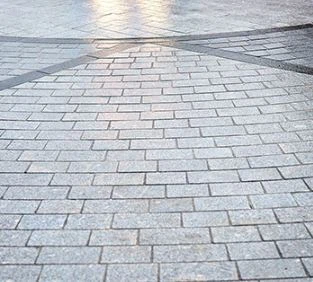 Granite pavaj brik Granite brik pave