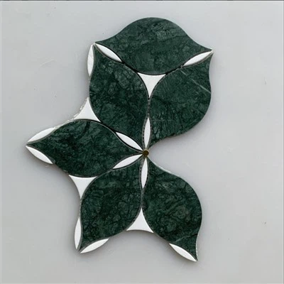 Green Marble Mozayik Modèl Rabè Marble Mozayik Mozayik