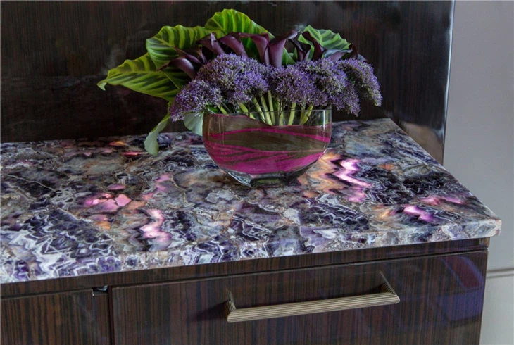 Taj Mahal Quartzite Backlit