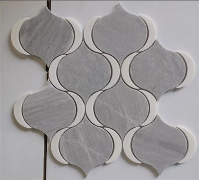 Limestone ak Carrara Bianco Lantern Style Marble Mozayik